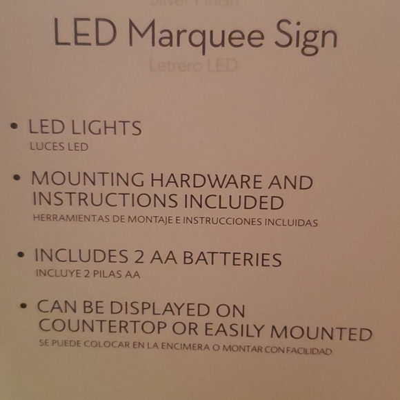 LED Marquee Sign - Picture 3 of 4